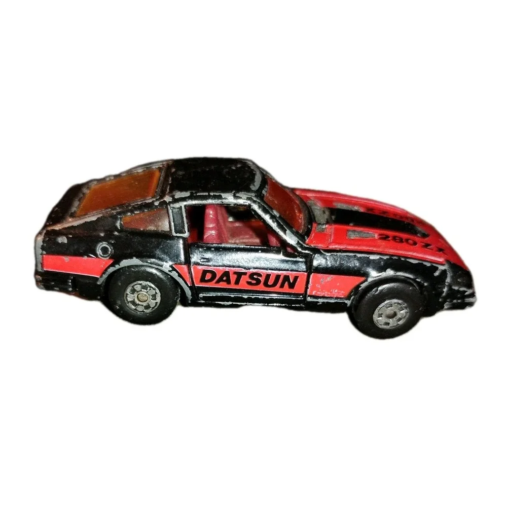 Vtg Matchbox Lesney MB24 1979 Datsun 280 ZX Black Red-orange Hong Kong Superfast